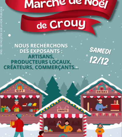 🎄 MARCHÉ DE NOËL – APPEL AUX ARTISANS !