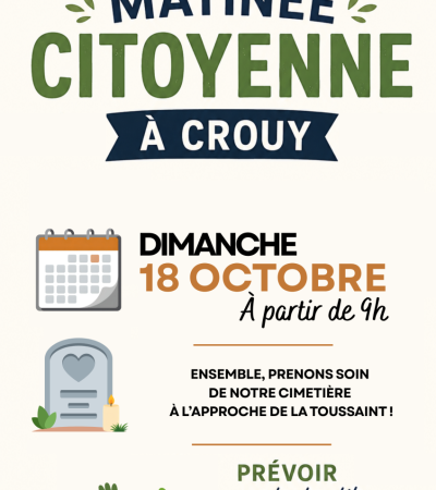 MATINÉE CITOYENNE – CIMETIÈRE